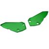 LEDISHUN Footpeg Heel Plate Guard Protectors for Kawasaki ZX-25R (2020-2023), ZX-4R, and ZX-4RR (2023+) (Green)
