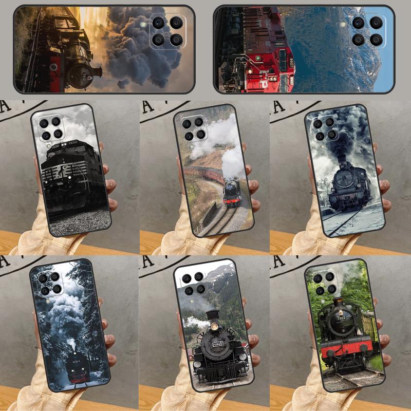 Train Railway Travel For Samsung Galaxy M32 M52 M31 M16 M11 M21 M13 M33 M35 M53 M55 M15 M14 M34 M54 M12 M06 Case