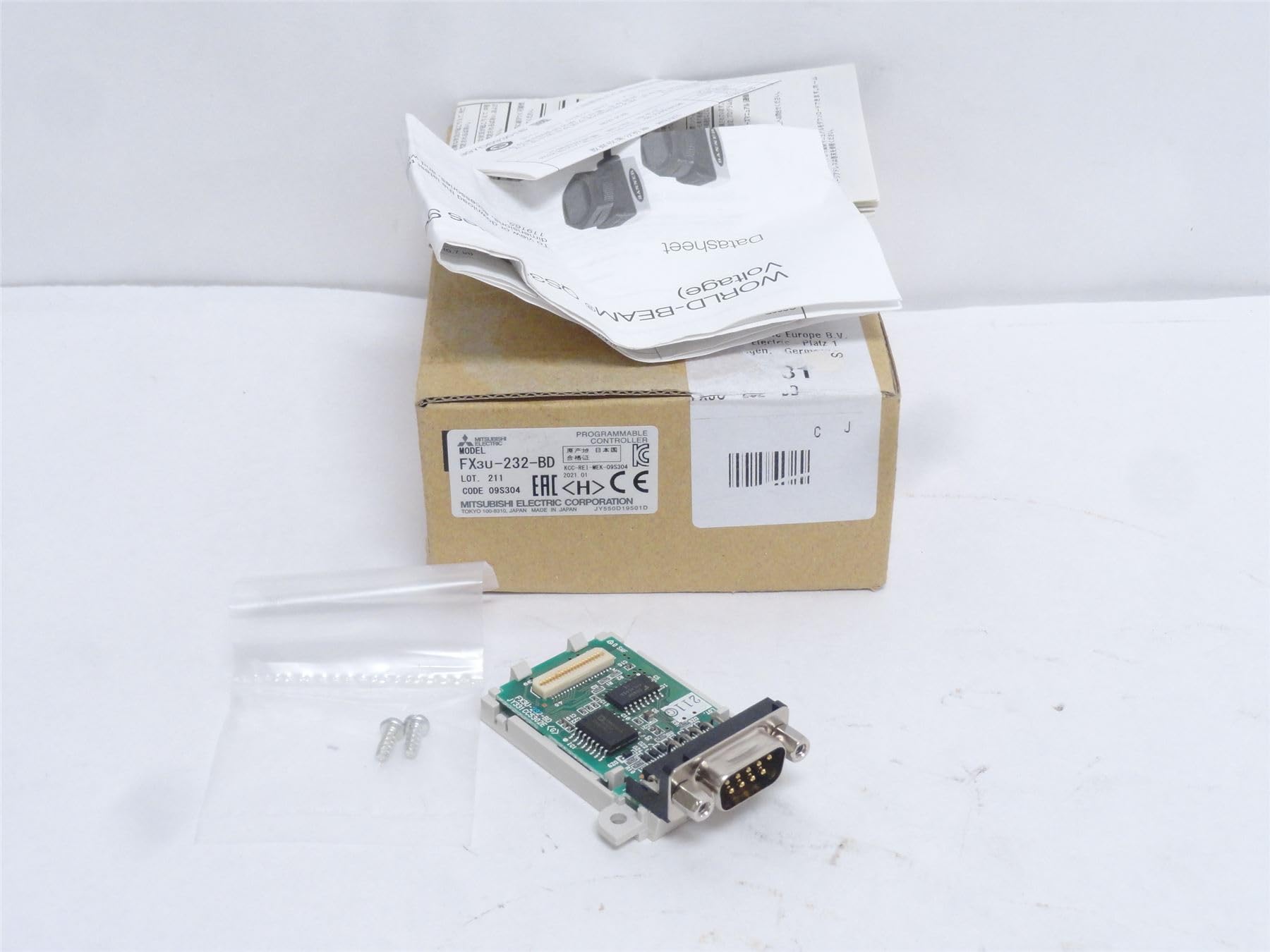 

Mitsubishi Electric sequencer FX3U series General-purpose MELSEC-F FX3U-232-BD