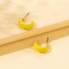 Geometric Stylish Elegant Earrings With Pearl Trendy Accessories Summer