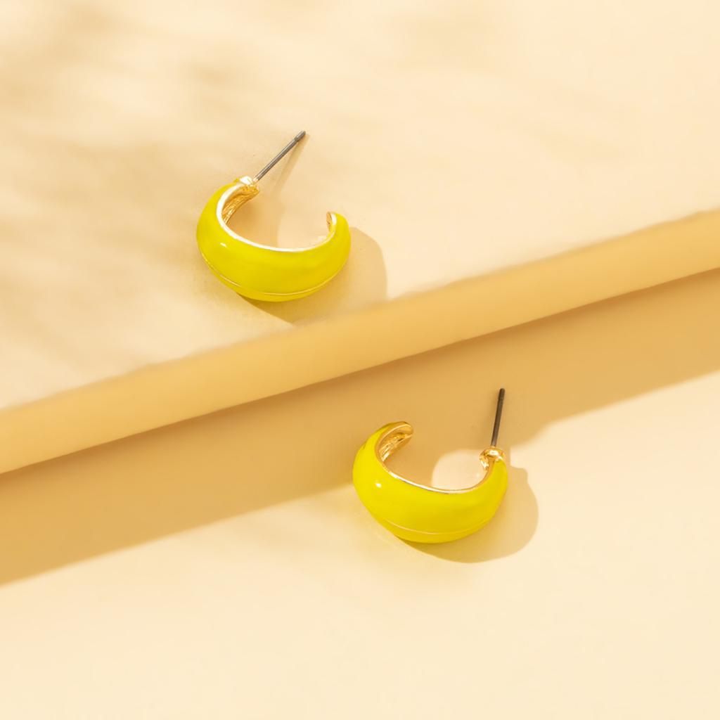 Geometric Stylish Elegant Earrings With Pearl Trendy Accessories Summer