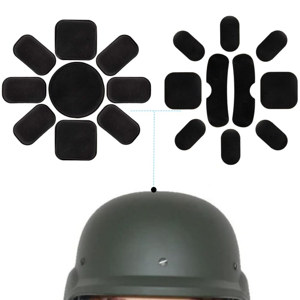 Helmet Inner Pad 19 Pieces Helmet Pad Protective Pad EVA