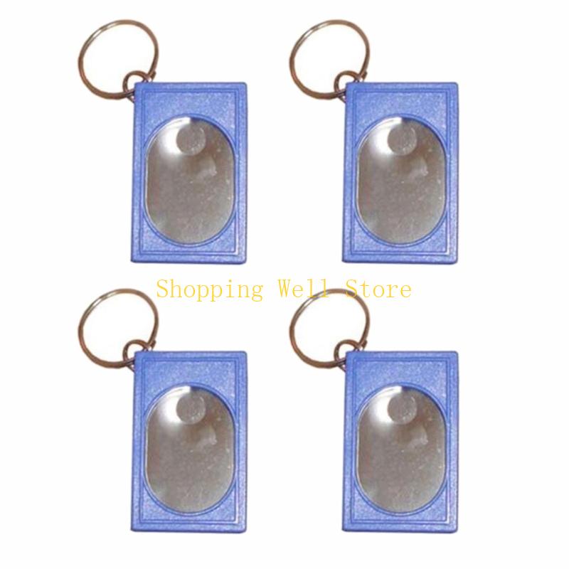 

KX4B 4PCS Pet Training Clickers for Quick Learning of Basic Commands Pocket Sized синій