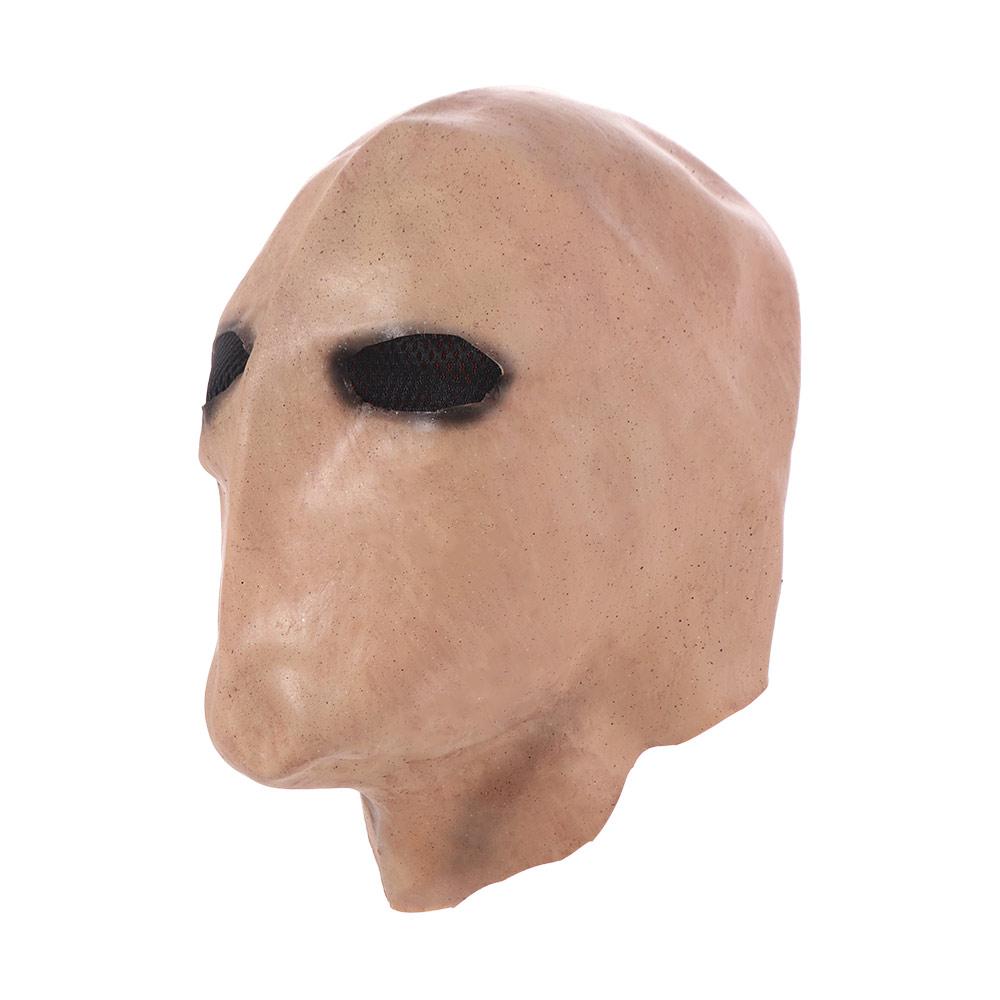 Non-toxic Alien Skull Latex Helmet Faceless Man Party Cosplay Props Carnival