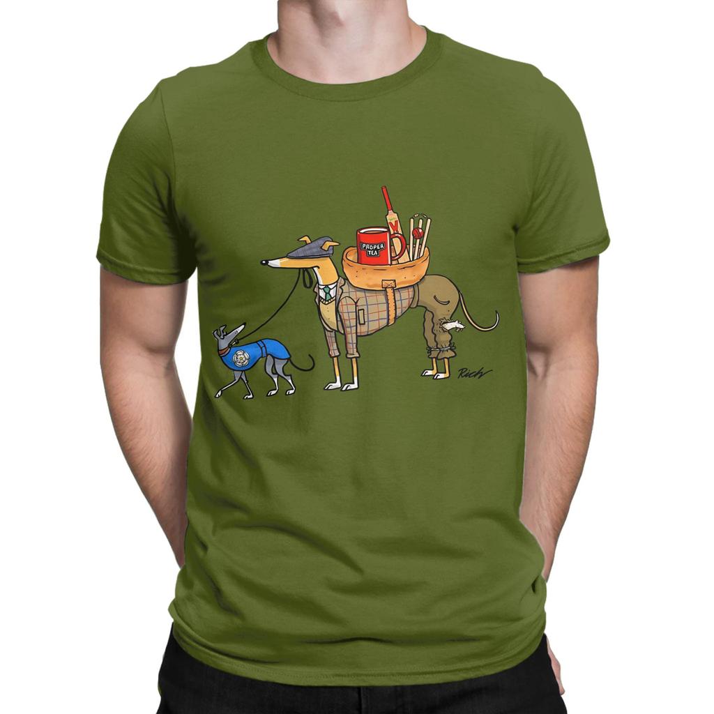The Yorkshire one Novelty 100 Cotton TShirt whippet Tees Tops For Unisex