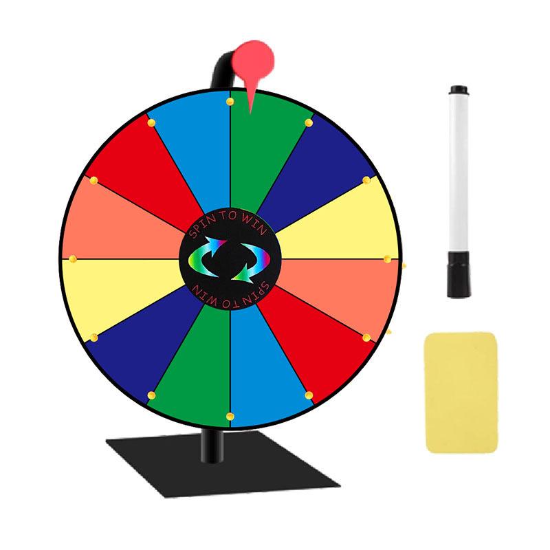 Lucky Draw Erasable Turntable Game Props