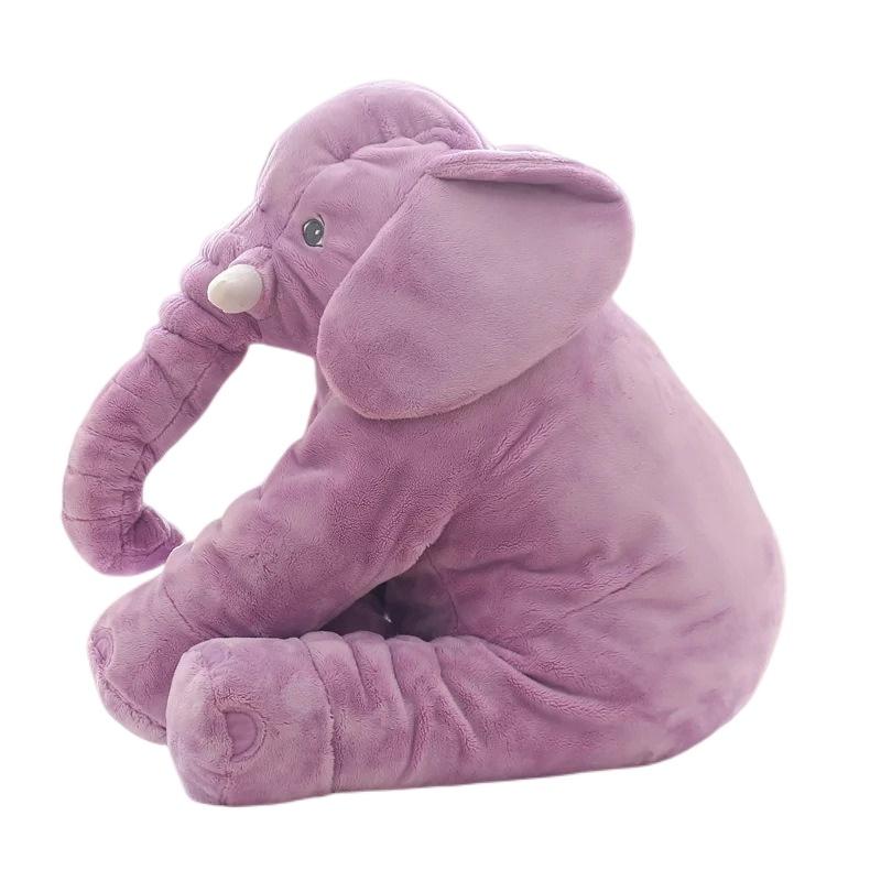 Super Soft Plush Elephant Toy Pillow For Kids' Sleep And Play 40cm-80cm