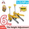 1/4/6PCS Tile Height Adjustment Regulator Leveler Wall Ceramic Locator Craftsman Hand Pliers Nivelador De Porcelanato Hand Tool