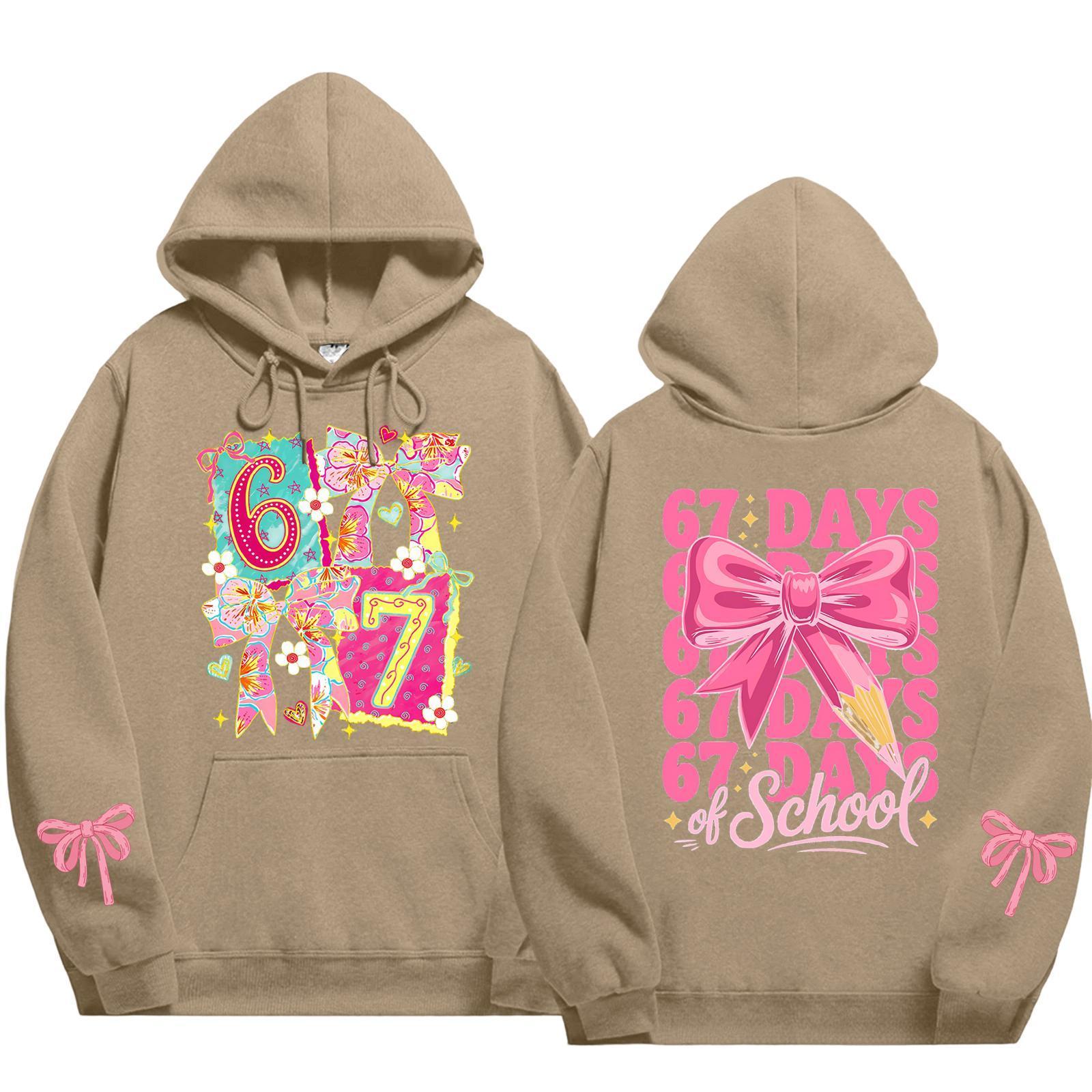 Women s Fashionable Casual Long,Sleeved Hooded Sweatshirt L верблюд