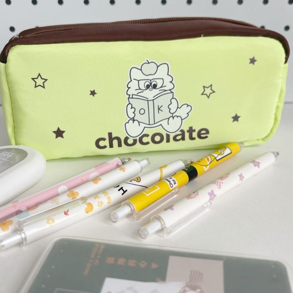 Kitten Pencil Case Large Capacity Cosmetic Bag New Stationery Bag  Students