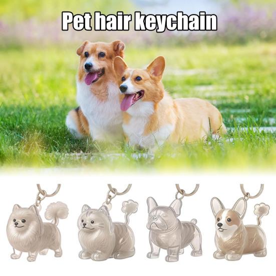 

Pet Hair Remover Keychain Hidden Hair Collector Feature Reusable Easy to Clean B