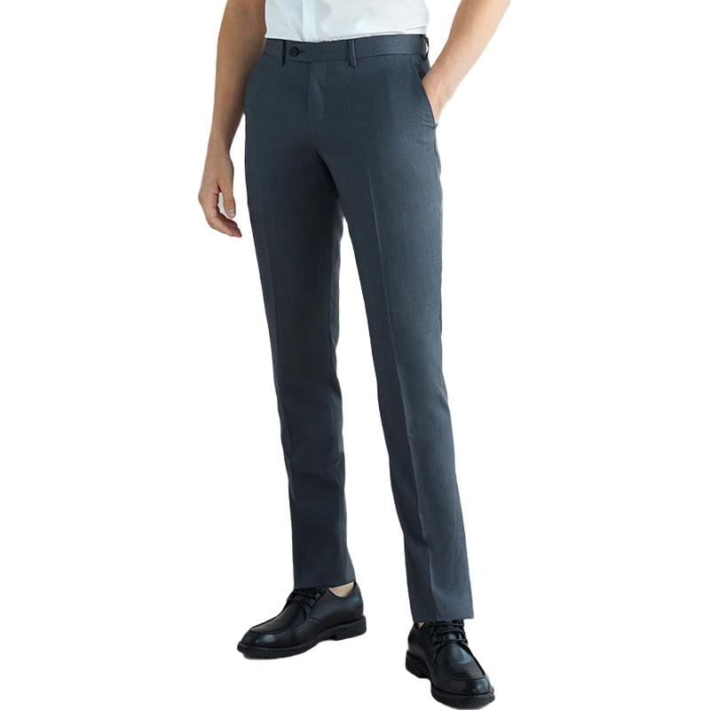 VICUTU Men s Pure Wool Business Casual Trousers 175/84B