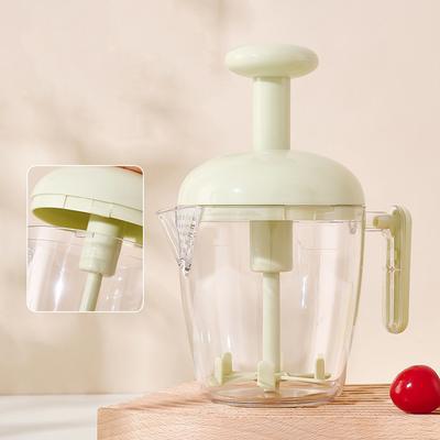 Fouet à œufs Batteur à main Semi-automatique Fouet à œufs Mousseur à lait Fouet à œufs portable Outil de pâtisserie à pression manuelle pour battre les blancs d'œufs