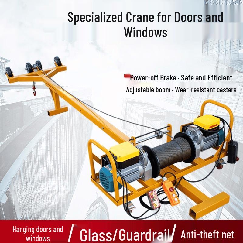 Jundingying 4-Wheel Single Motor Hoist Crane
