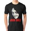 Joan Baez Portrait Graphic T-Shirt