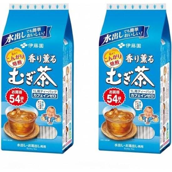 Gerstentee-Packung mugicha kalt gebrüht Itoen duftende Beutel 7,5g54 2er-Set.