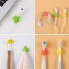 Set of 4 Creative Thumb Cable Storage and Adhesive Hooks: Multifunctional, No-Punching Cable Organizers