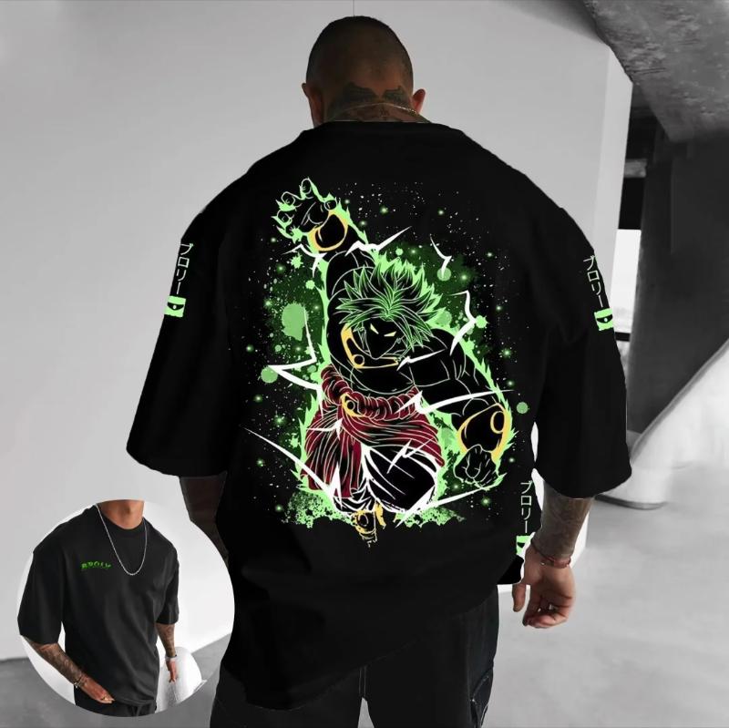 2026 Summer Dragon Ball Compilations Retro Highquality Cotton Mens Tshirts Son Goku Unisex Childrens Casual Short Sleeves