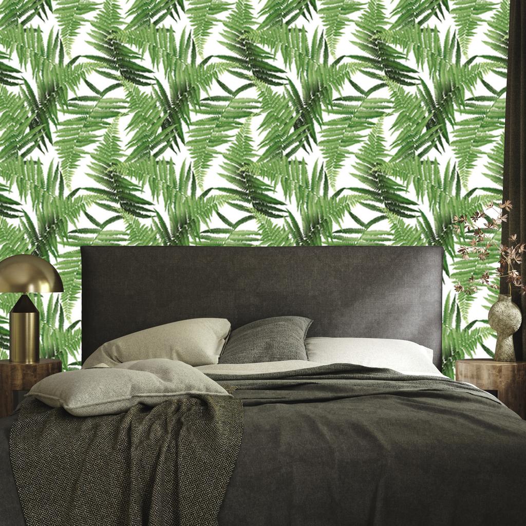 Fern Leaves Wallpaper for Living Room and Bedroom 50x1000