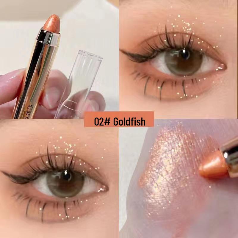 

MYHO Двусторонний шелковистый хайлайтер и тени для век в стике - Не размазывается, инструмент для макияжа ярких глаз