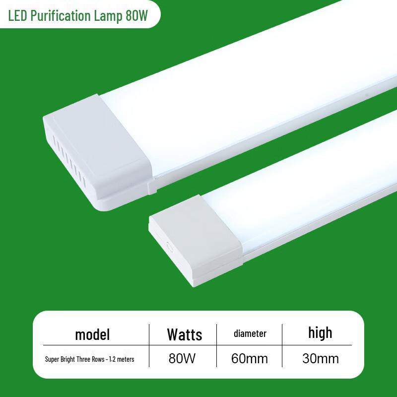 

Xuanzhizhun Integrated LED Purifying Super Bright Light Strip CN plug (adapter included)