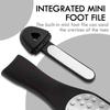 Foot File Pedicure Tool Dual Coarse Fine Grinding Surfaces Washable Foot Callus Remover for Home Daily Foot Care