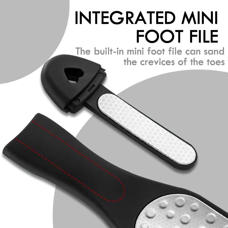 Foot File Pedicure Tool Dual Coarse Fine Grinding Surfaces Washable Foot Callus Remover for Home Daily Foot Care