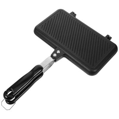 Bratpfanne Antihaft-Waffeleisen Frühstück Doppelseitige Aluminiumlegierung Sandwich Maskers