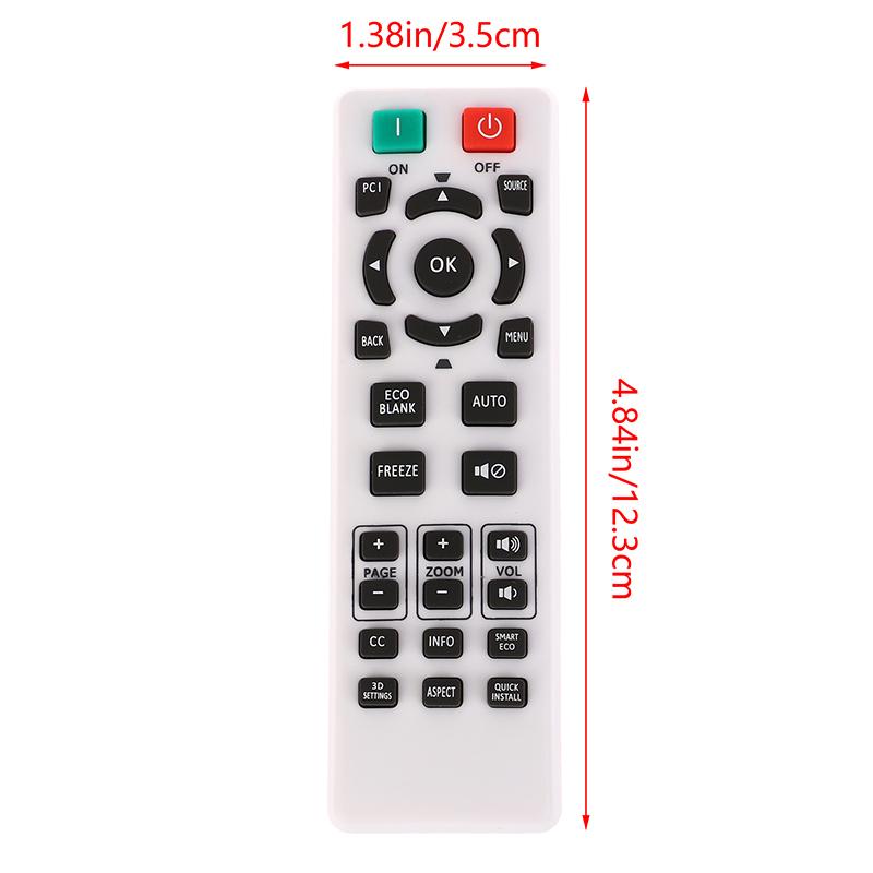 1Pc Remote Control For Benq Projector Rs7286 Mw732 Mx532 535 550 Sp0532 Replacement Remote Control Accessories