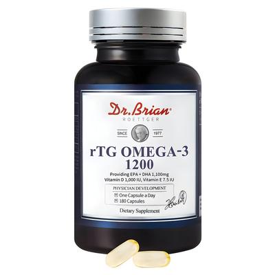 Dr. Brian rTG Omega 3 1200, 180 Tablets, 1 Unit