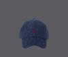 Baseball H Letter Cap For Women Cotton Wide Brim Hat Geometric Pattern Use Casual