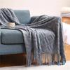 Duoshu Jacquard Knitted Throw Blanket