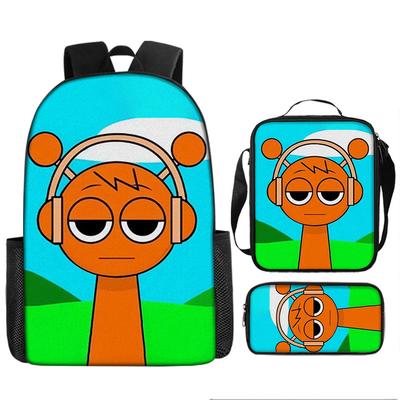 Rhythm Box Schoolbag Cartoon Animation Primary School Third or Fourth Grade Light Burden Reduction Primary and Secondary School Student Storage Bag