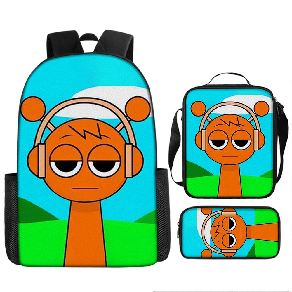 Rhythm Box Schoolbag Cartoon Animation Primary School Third or Fourth Grade Light Burden Reduction Primary and Secondary School Student Storage Bag