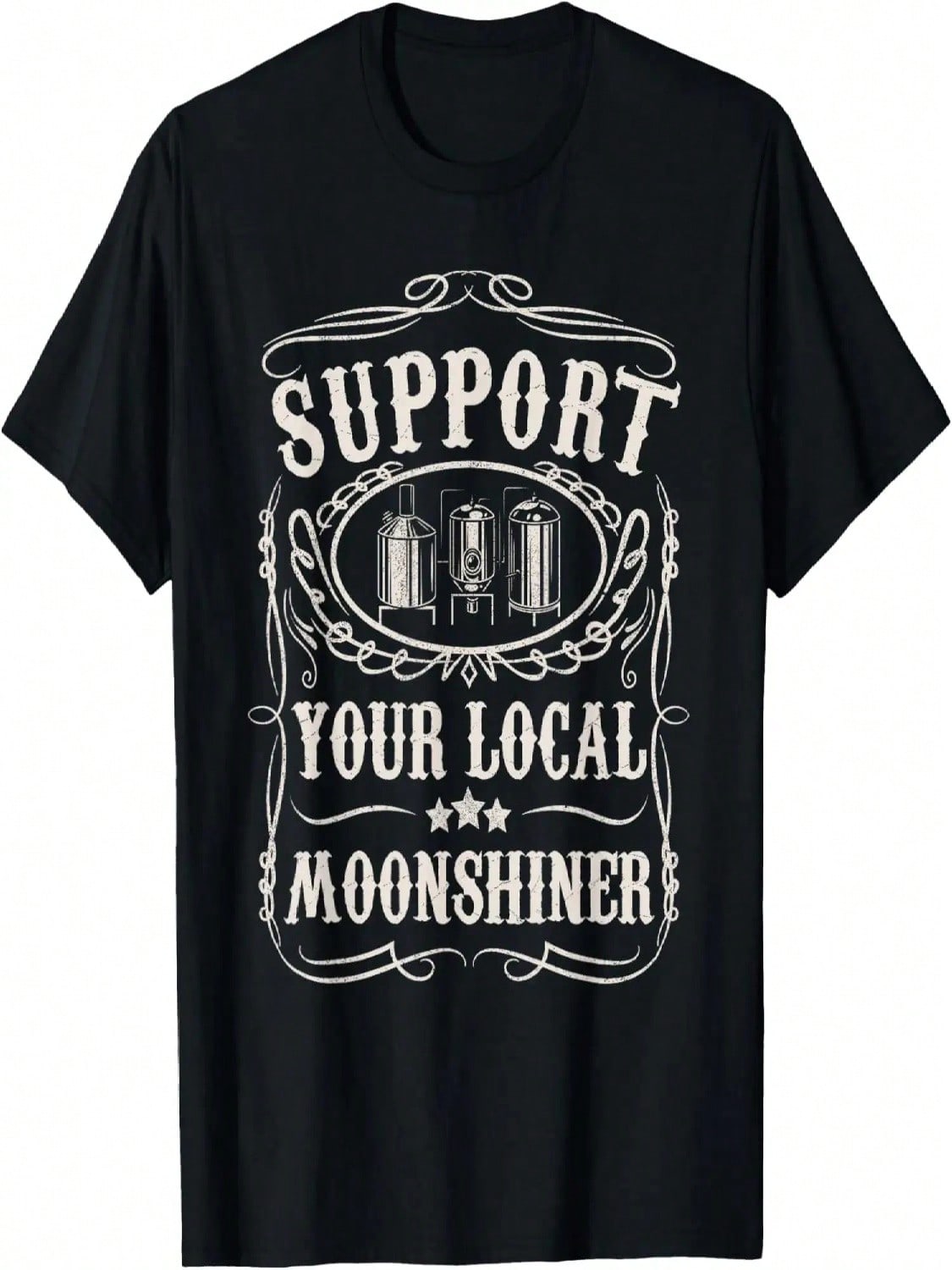Support Your Local Moonshiner Funny Moonshine Gift T-Shirt S разноцветный