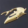 High Quality 3D Car Motorcycle Auto Logo Metal Shark Emblem Badge Decal Sticker
