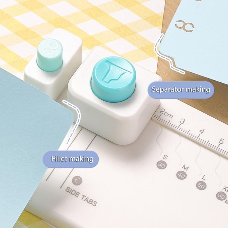 Paper Puncher Board Paper Hole Punches Paper Craft Tool Punching Paper Device for Card Making Paper Craft Scrapbooking