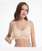 Plus Size Front Closure Wire-Free Sports Bra - Breathable & Comfortable