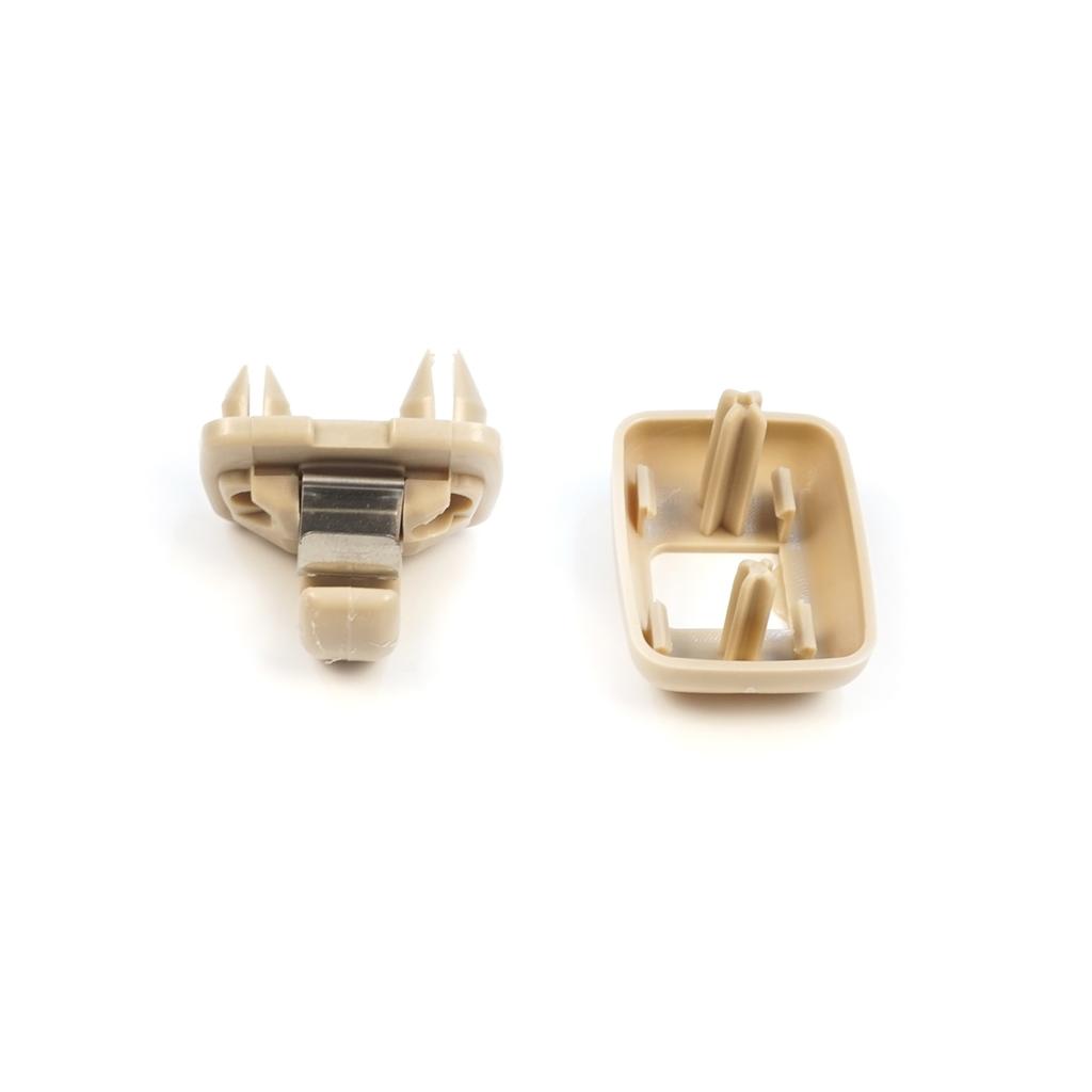 BDP1657 1 Piece Sun Visor Shade Holder Hook Clips Beige Color for  A1 A3 A4 B7 B8 B9 A5 A6 C6 Q2 Q3 Q5 TT Seat Exeo