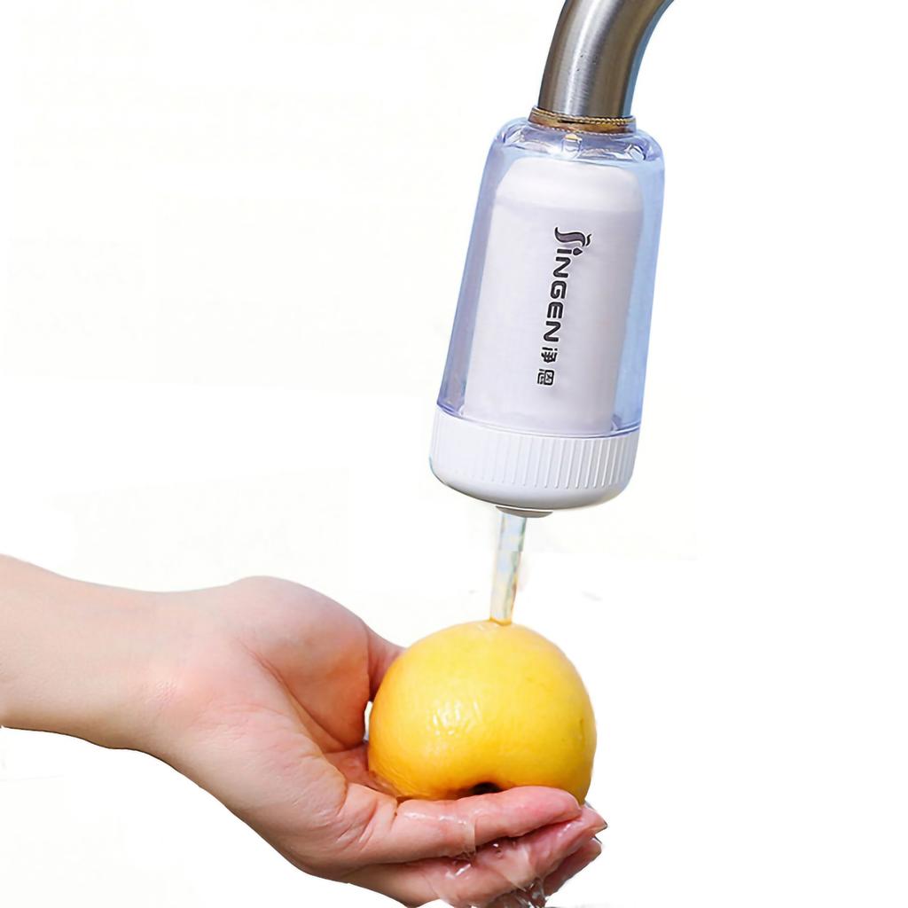 Faucet Water Purifier Home Kitchen Tap Water Filter Sink Faucet Nozzle Purifier Filter Totally 3