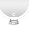 High-Definition Magnifying Mirror with Light 360° Adjustable Stand Lighted Magnifying Glass  Women