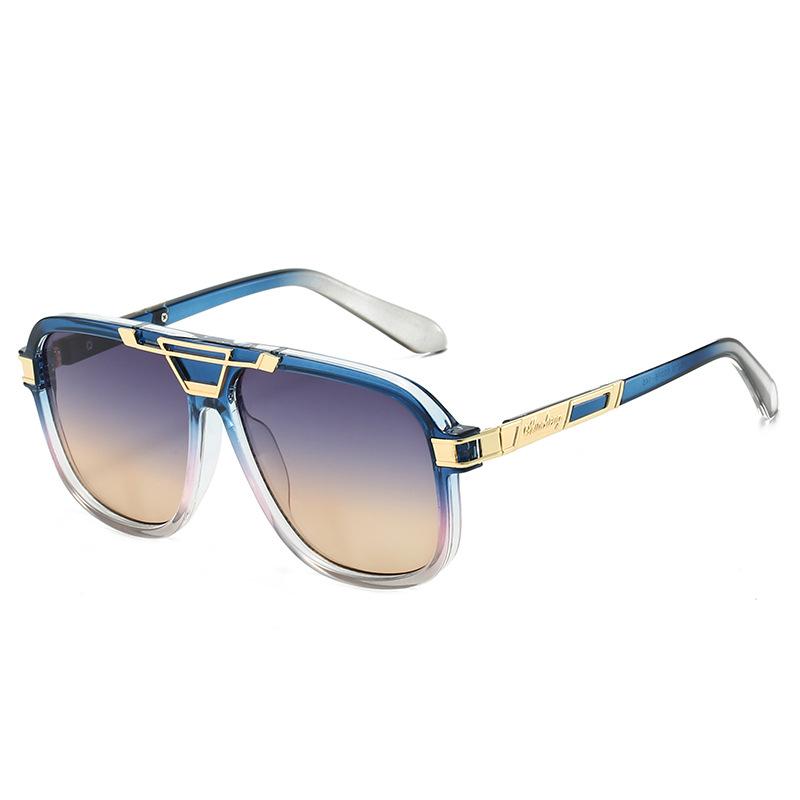 Nieuwe Stijl Gepersonaliseerde Dubbele Brug Zonnebril Modieuze Dames Zonnebril Dames Ultraviolette Zonnebril M6215