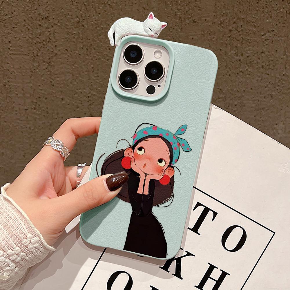 Painted Phone Case for iPhone 11 12 13 14 15 16 iPhone 11 12 13 14 15 16 Pro 12 13 14 15 16 Pro Max