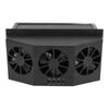 Car Exhaust Fan Solar Powered 3 Fans Ventilation Cooling Odor and Humidity Removal Auto Ventilator