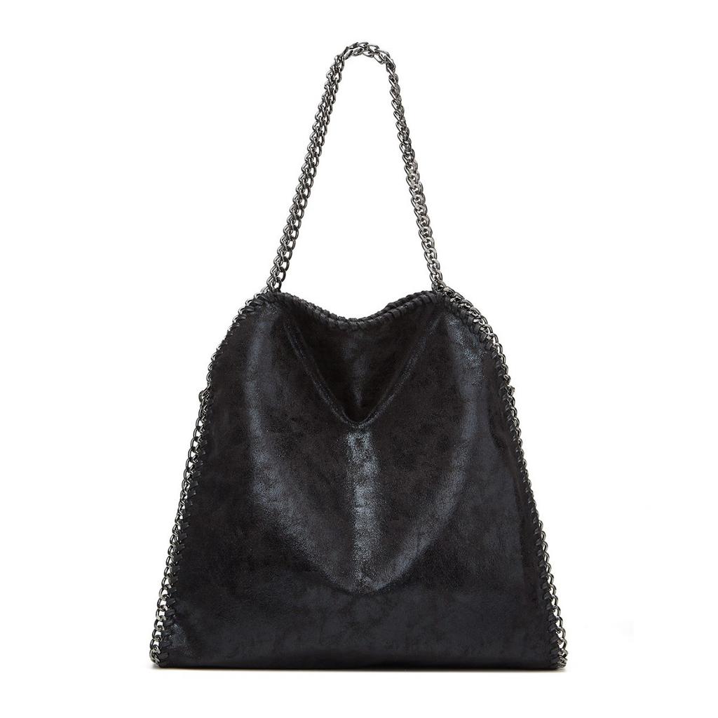 Europäische und amerikanische Retro-Fünfzackstern Weidenkette Damentasche modische Damen Umhängetasche mit großem Fassungsvermögen tragbare Damentasche