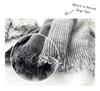 Japanese & Korean Style Autumn/Winter Unisex Striped Scarf In Cotton, Linen & Silk
