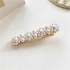 Mori Style Minimalist Korean Alloy Pearl Duckbill Hair Clip
