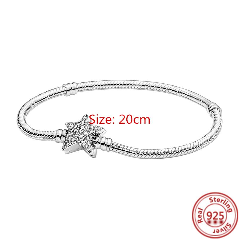925 argint sterling albastru planetă stele luna pandantiv pavé clip margele brelocuri de călătorie în spațiu se potrivesc brățării originale bijuterii DIY