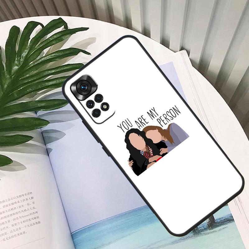 

Greys Anatomy You are my person Funda For Xiaomi Redmi Note 14 13 10 11 12 15 Pro Plus Case For Redmi 15 13C 12C 10C 14C 15C Redmi Note 12 Pro 5G