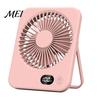 Small Personal Fan for Office Portable Desktop Fan, 5 Speed USB Rechargeable Mini Travel 180-degree Adjustable Cooling Home Dorm